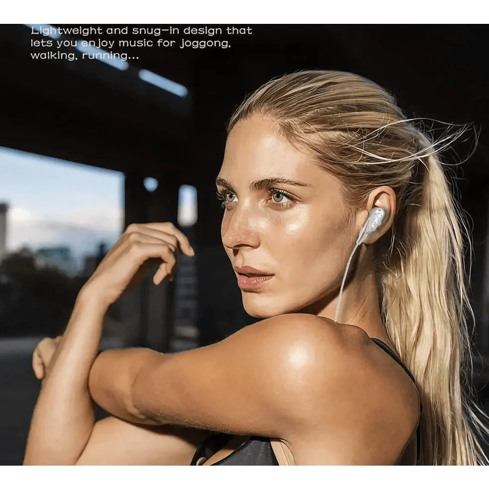 Professional Wired Earphones with 3.5mm Jack & Stereo Hi-Fi Sound