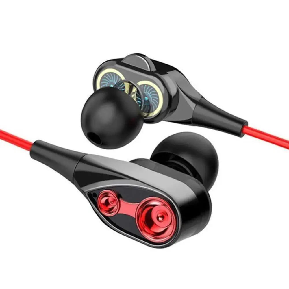 Professional Wired Earphones with 3.5mm Jack & Stereo Hi-Fi Sound