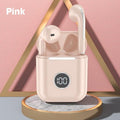 Modern White Wireless Bluetooth 5.0 HIFI Sports Earphones