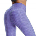 High Waist Seamless Yoga Leggings Push Up Tummy Control Workout Pants