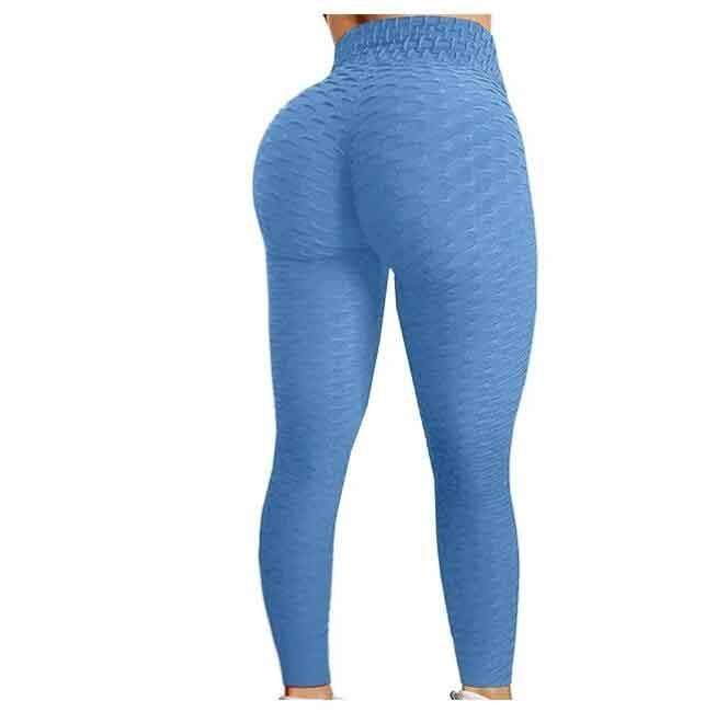 High Waist Seamless Yoga Leggings Push Up Tummy Control Workout Pants