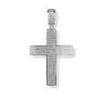 Moissanite 1.8 TCW Cross Religious Pendant 925 Sterling Silver