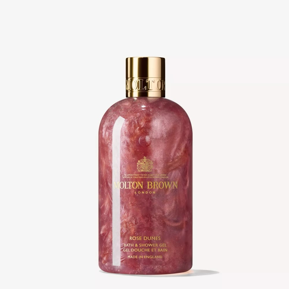 Molton Brown Rose Dunes Bath & Shower Gel in signature bottle