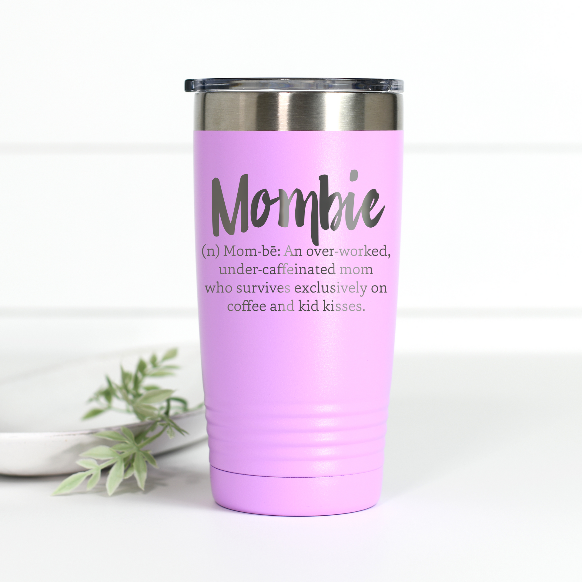 Mombie 20 oz Engraved Tumbler
