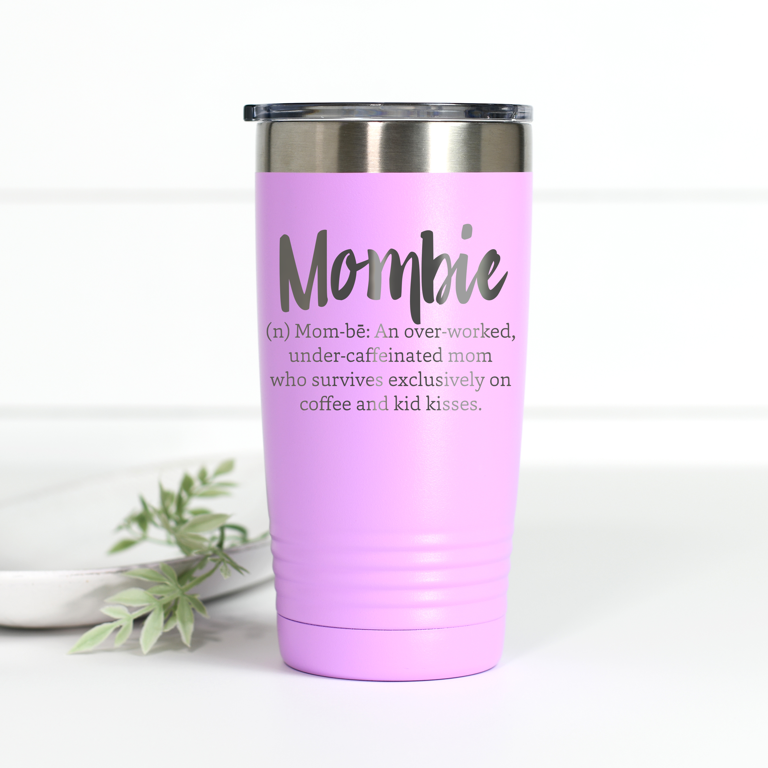 Mombie 20 oz Engraved Tumbler