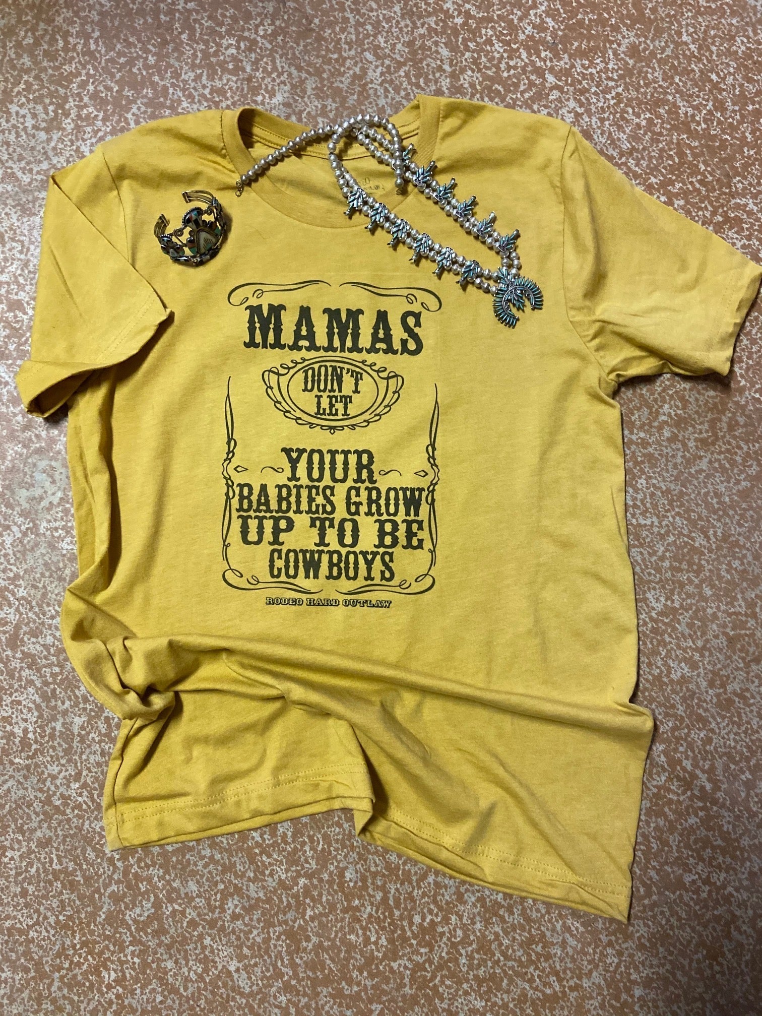 Don't Let Your Babies Grow Up to Be Cowboys tee l Rodeo  Graphic Tee
