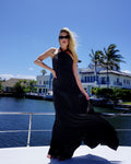Monaco Maxi Dress - Plisse