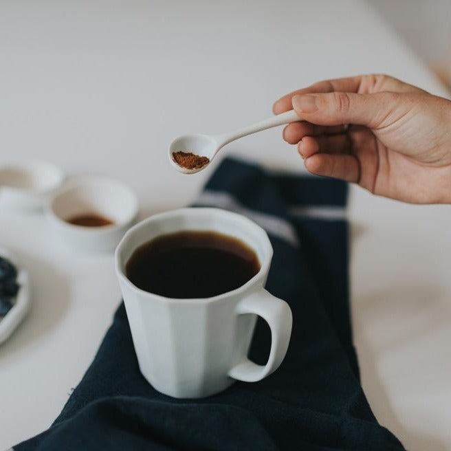 Monday Mug Handmade Porcelain Coffee Cup Matte Finish - Image 10