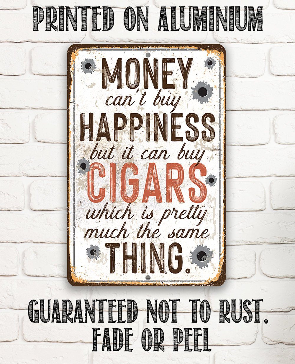 Money Can Buy Cigars - Metal Sign