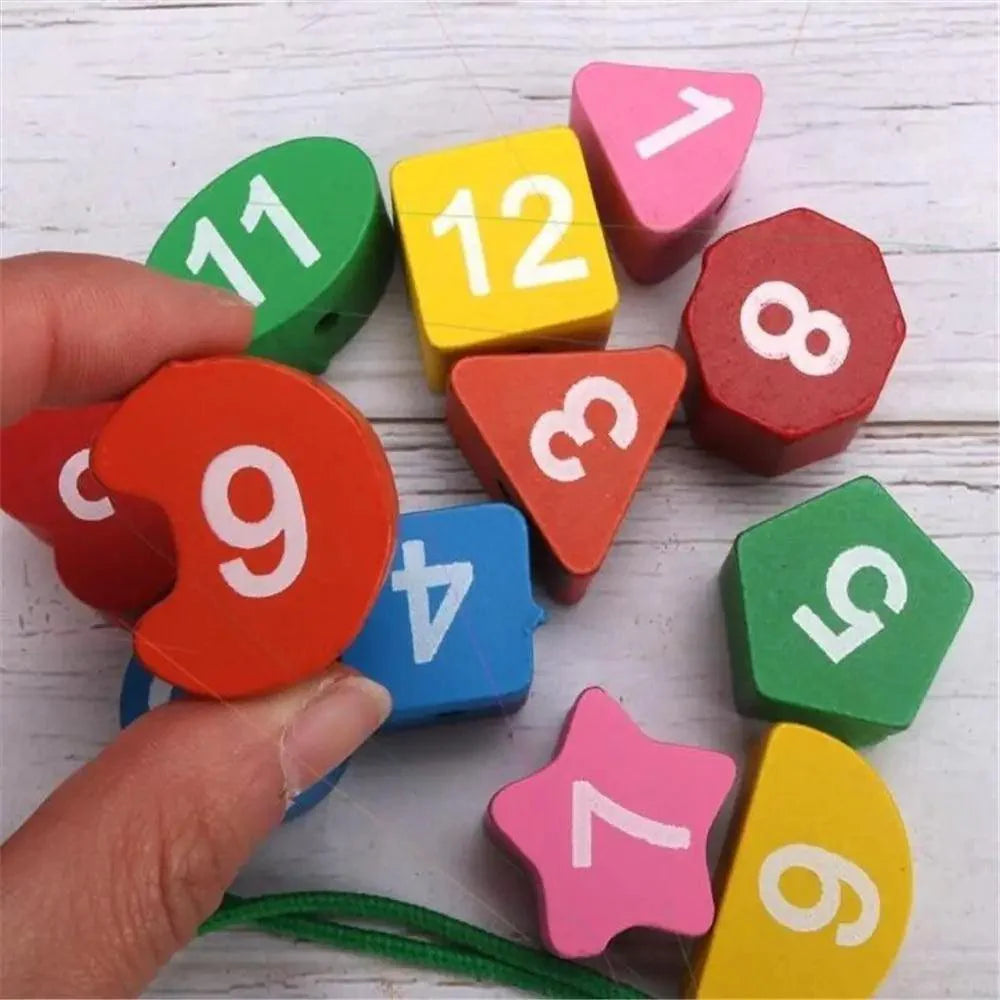 Montessori Wooden Animal Geometry Clock Puzzle Toy