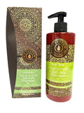 Bottle of Moroccan Gold Series Salt-Free Shampoo for damaged and colored hair