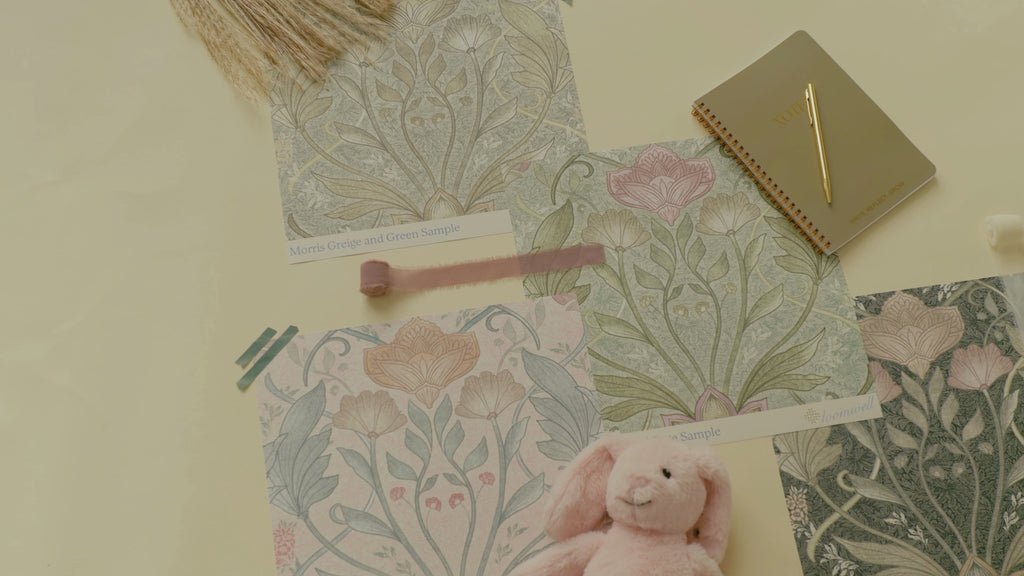 Morris Peel and Stick Removable Wallpaper for Stylish Interiors
