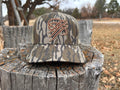 MOSSY OAK BOTTOMLAND-LEATHER PATCH