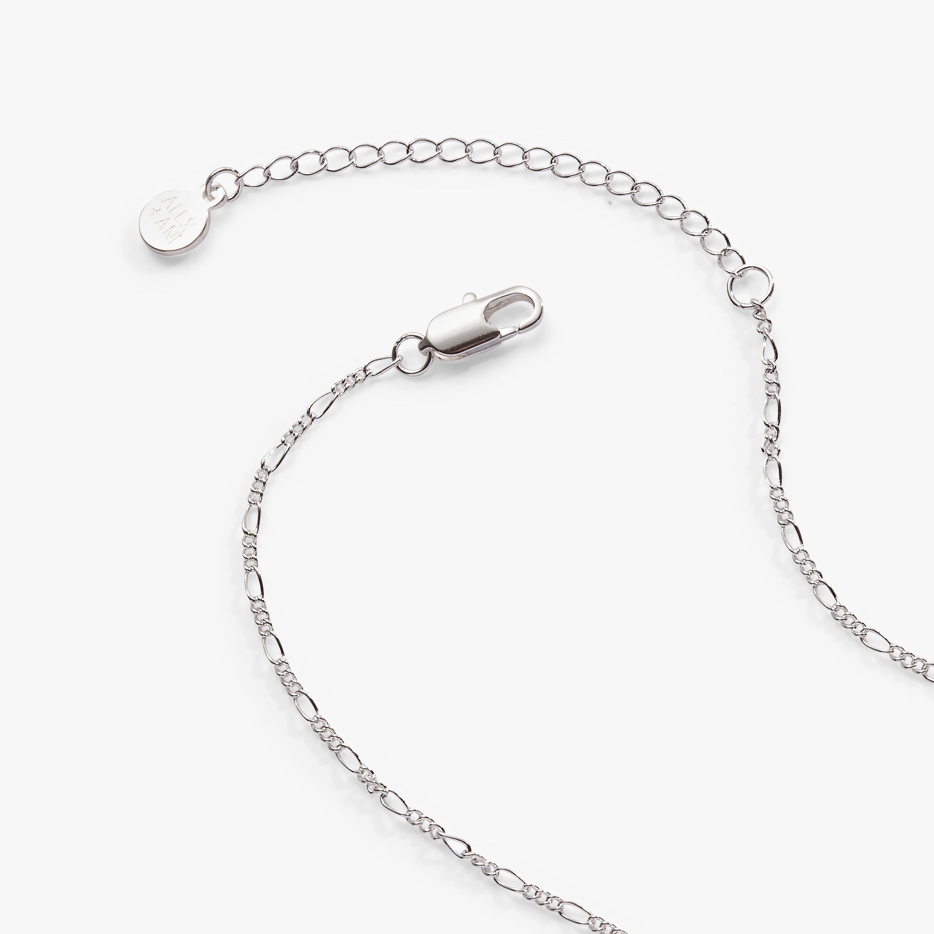 Mother Locket Necklace with Pavé Crystal Crescent Moon Pendant