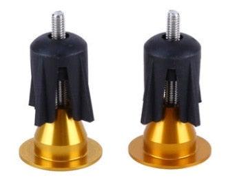 Anti-Skid Rubber Bike Handlebar Grips with Double Lock-On