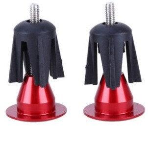 Anti-Skid Rubber Bike Handlebar Grips with Double Lock-On
