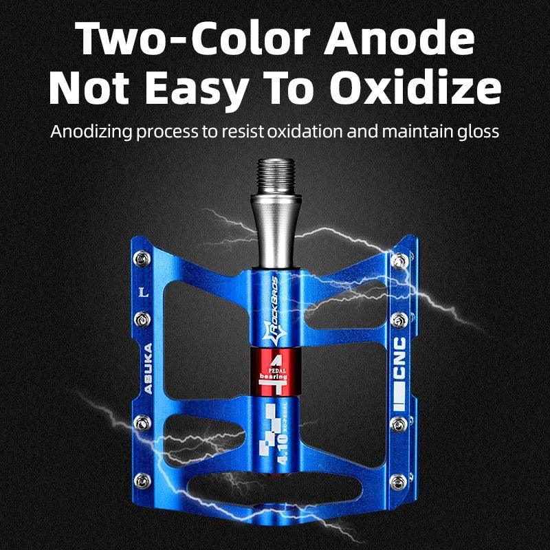Ultralight Aluminum Alloy 4-Bearing Mountain Bike Flat Pedals