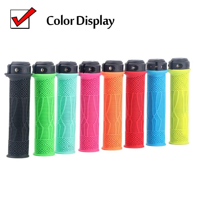 Pro V2.1 Lock-On MTB Grips - Aluminum Alloy & Silicone Handlebar