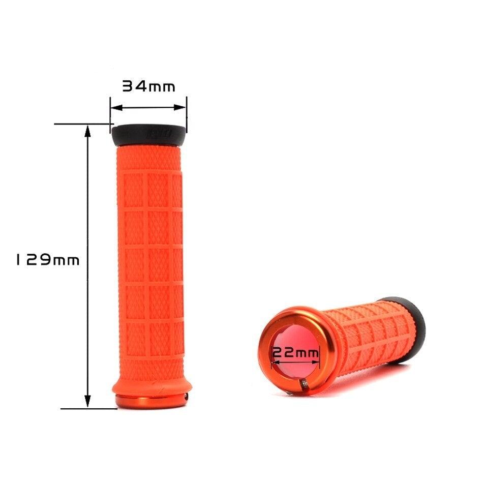 Pro V2.1 Lock-On MTB Grips - Aluminum Alloy & Silicone Handlebar