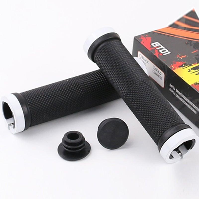 Anti-Slip Rubber Handlebar Grips for Bikes and Scooters