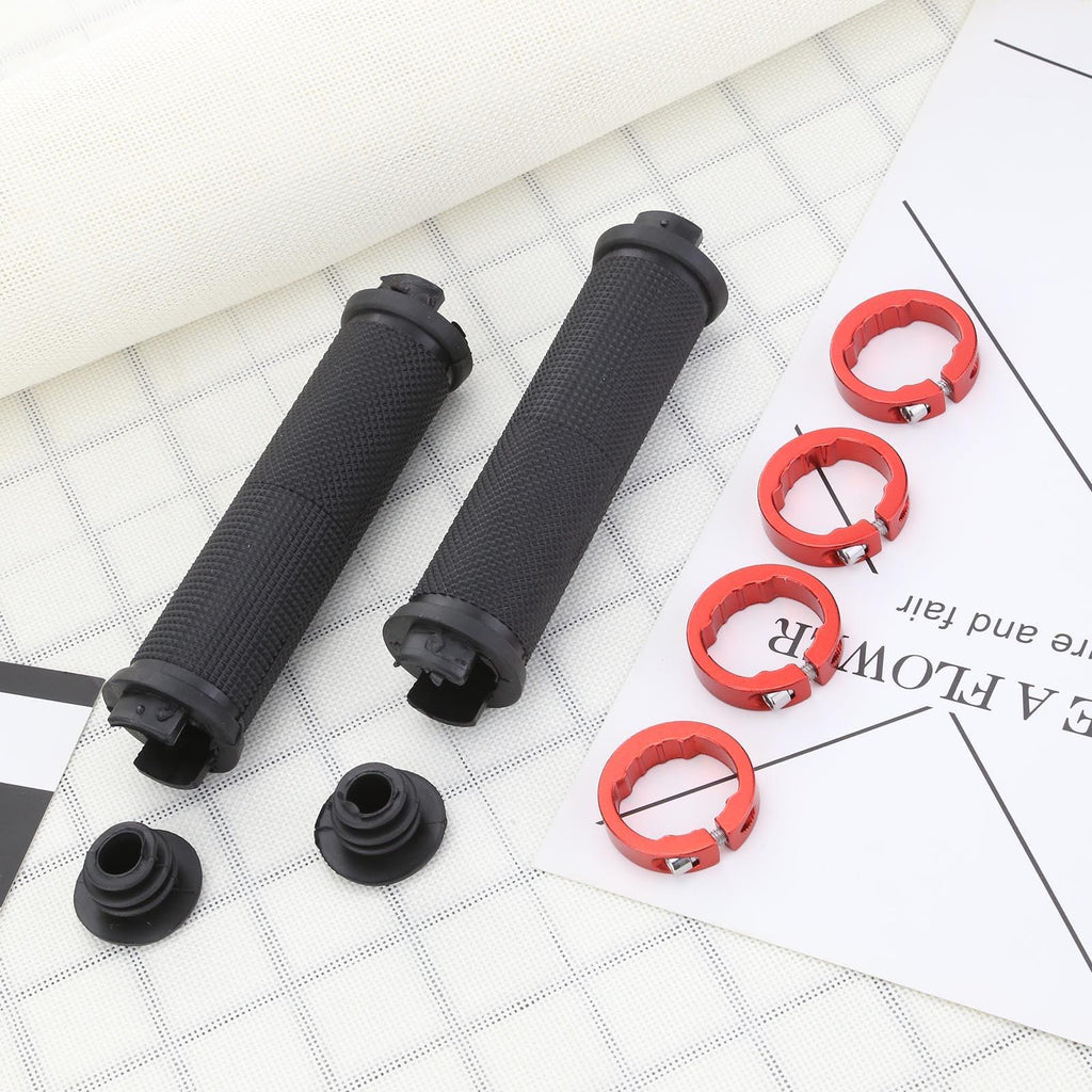Anti-Slip Rubber Handlebar Grips for Bikes and Scooters