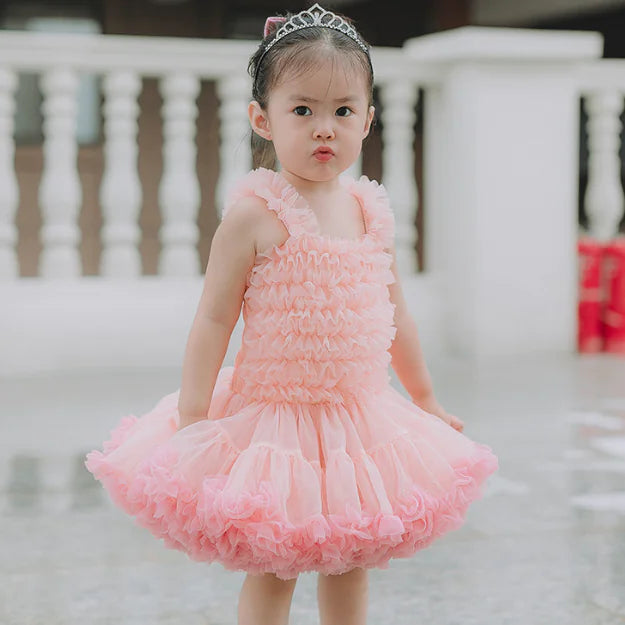 Kids Tulle Skirt, Tutu Dress, and Overall Dress