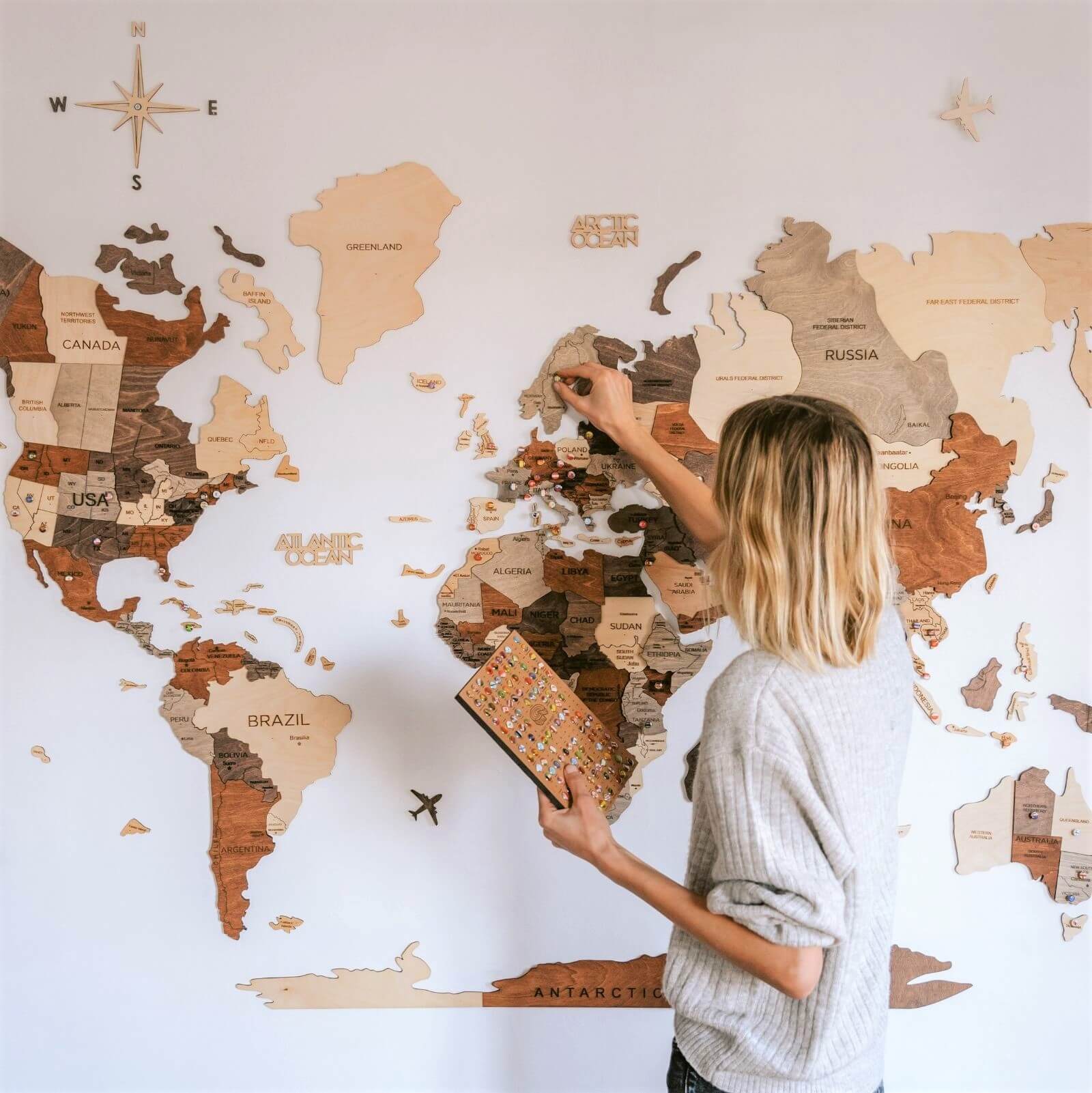Decorative Wall Art for Living Room – Travel Inspired Home Decor