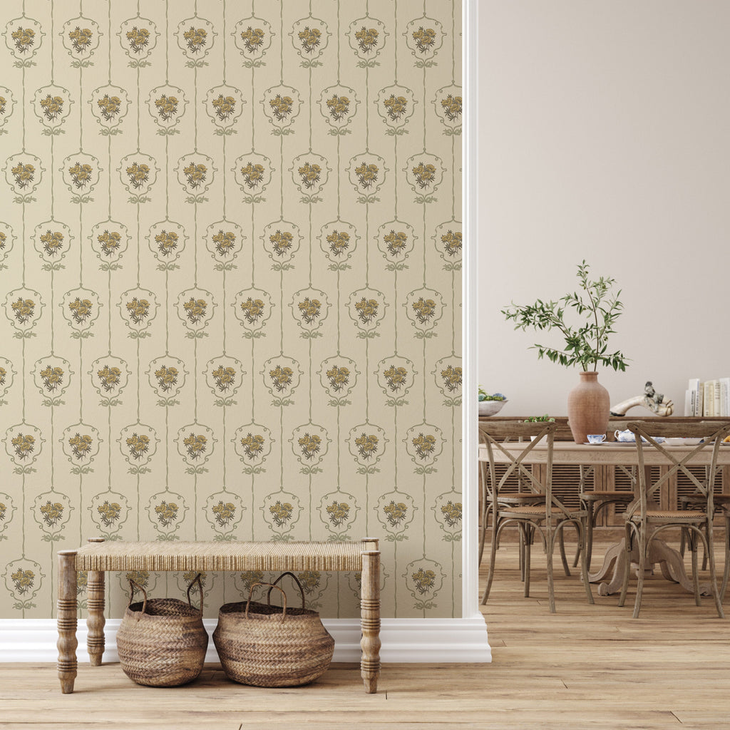 Southerly Peel and Stick Removable Wallpaper by Grateful Artsy Soul