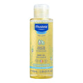 Bottle of Mustela Baby Oil for gentle moisturizing and soothing baby massage