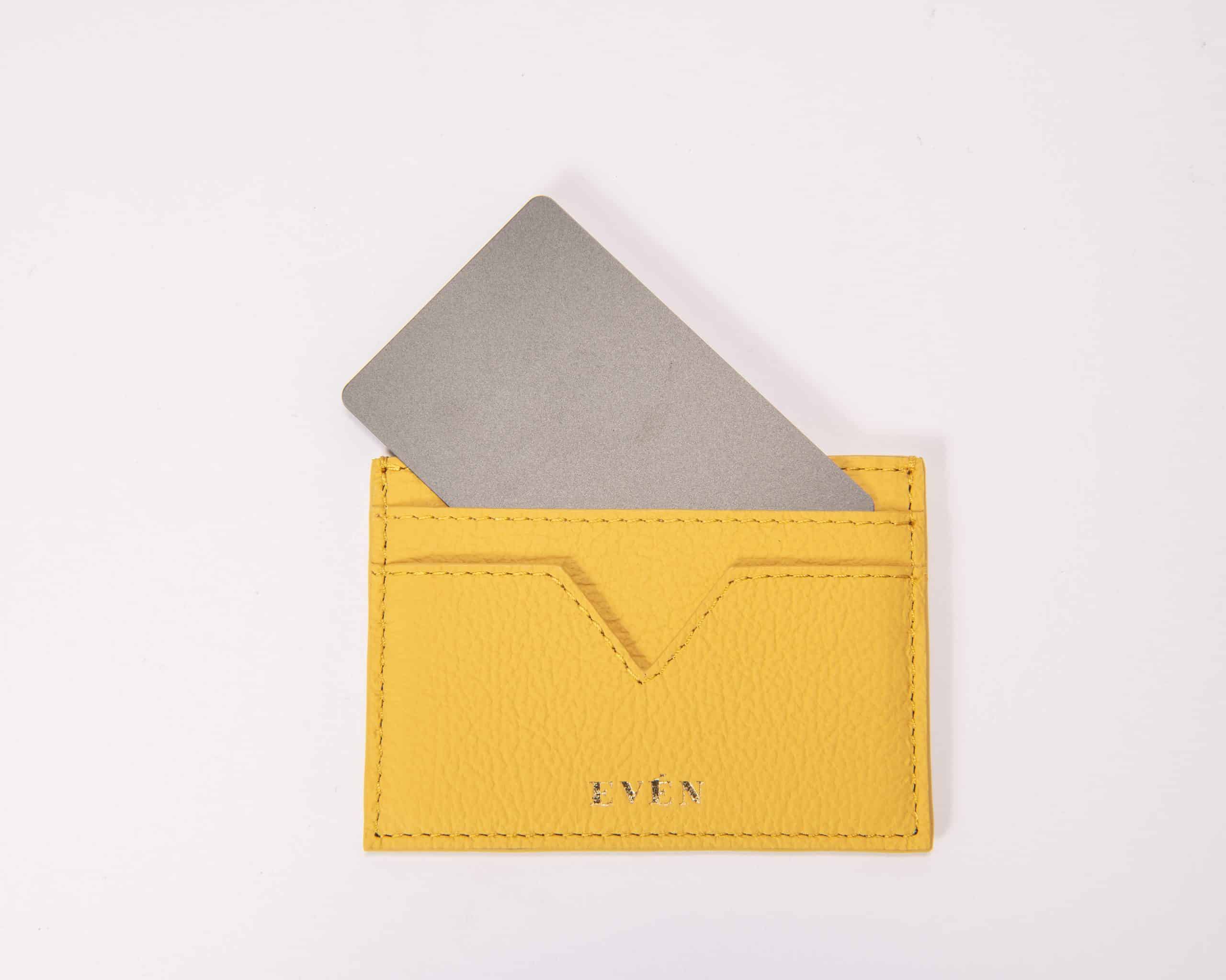 MUZI Cardholder - Yellow