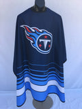 Tennessee Titans professional haircutting cape for barbers