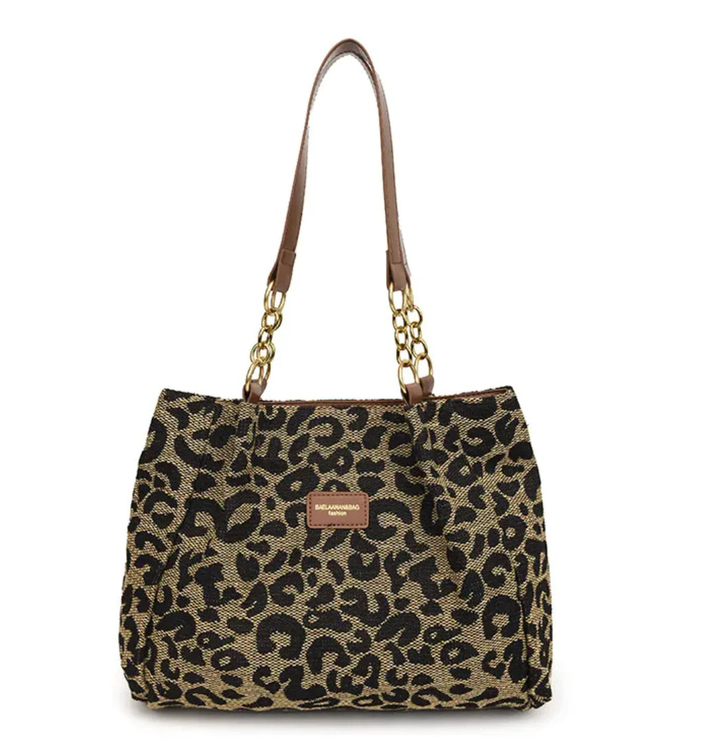 Simple Large-Capacity Canvas Tote