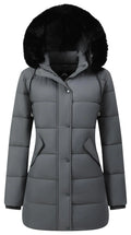GOLDLADY Womens Warm Winter Coat Waterproof Long Puffer Jacket Thickened Down Jacket