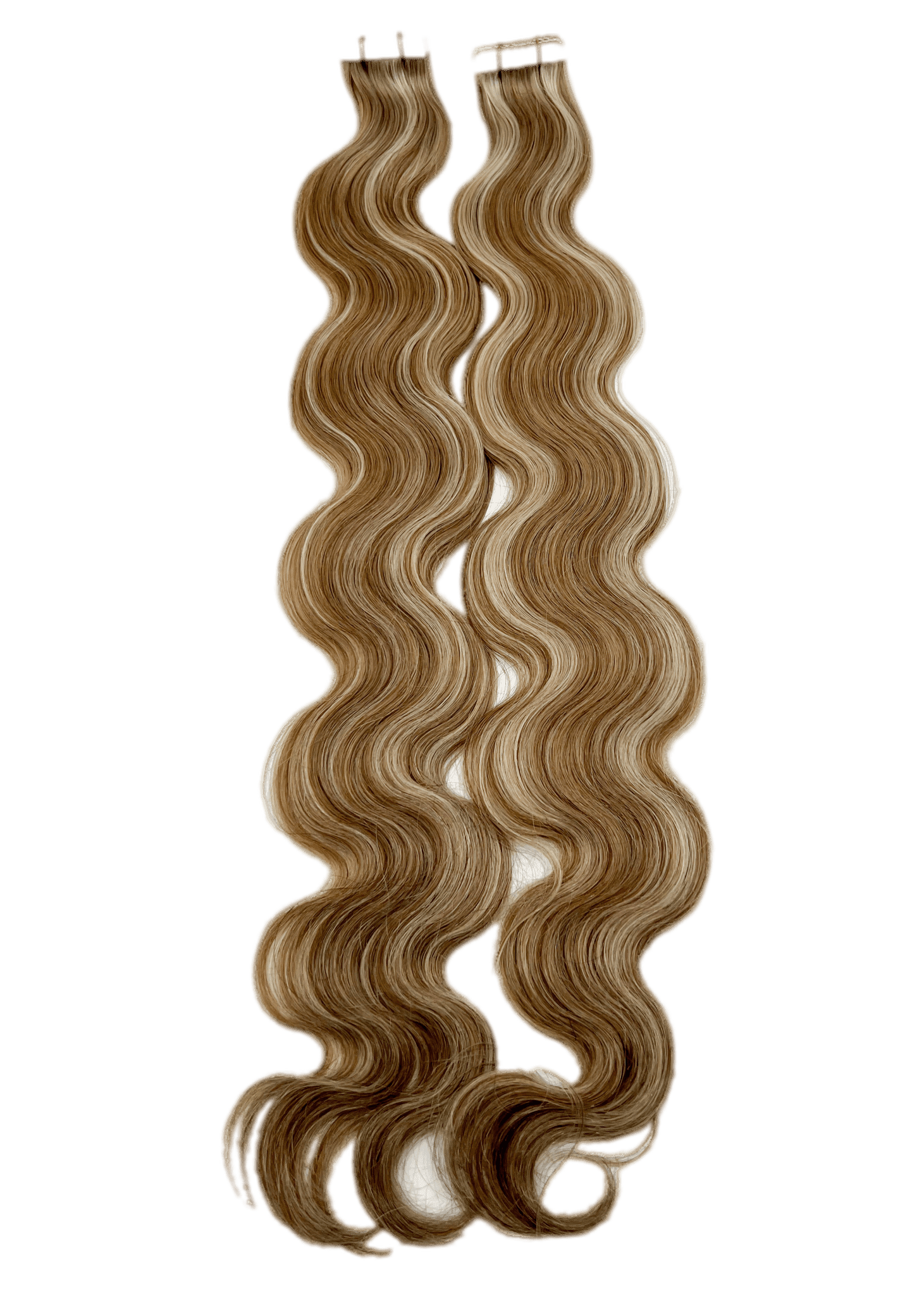 24" Siberian Remy Human Hair Tape-In Extensions - Body Wave