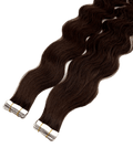 24" Siberian Remy Human Hair Tape-In Extensions - Body Wave