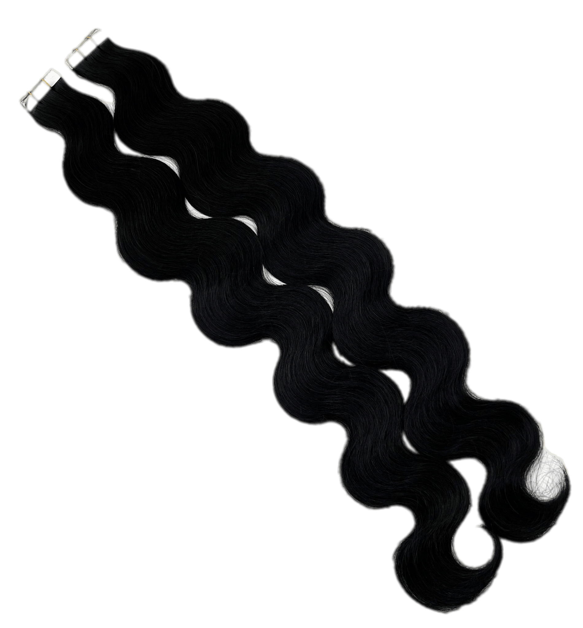 24" Siberian Remy Human Hair Tape-In Extensions - Body Wave