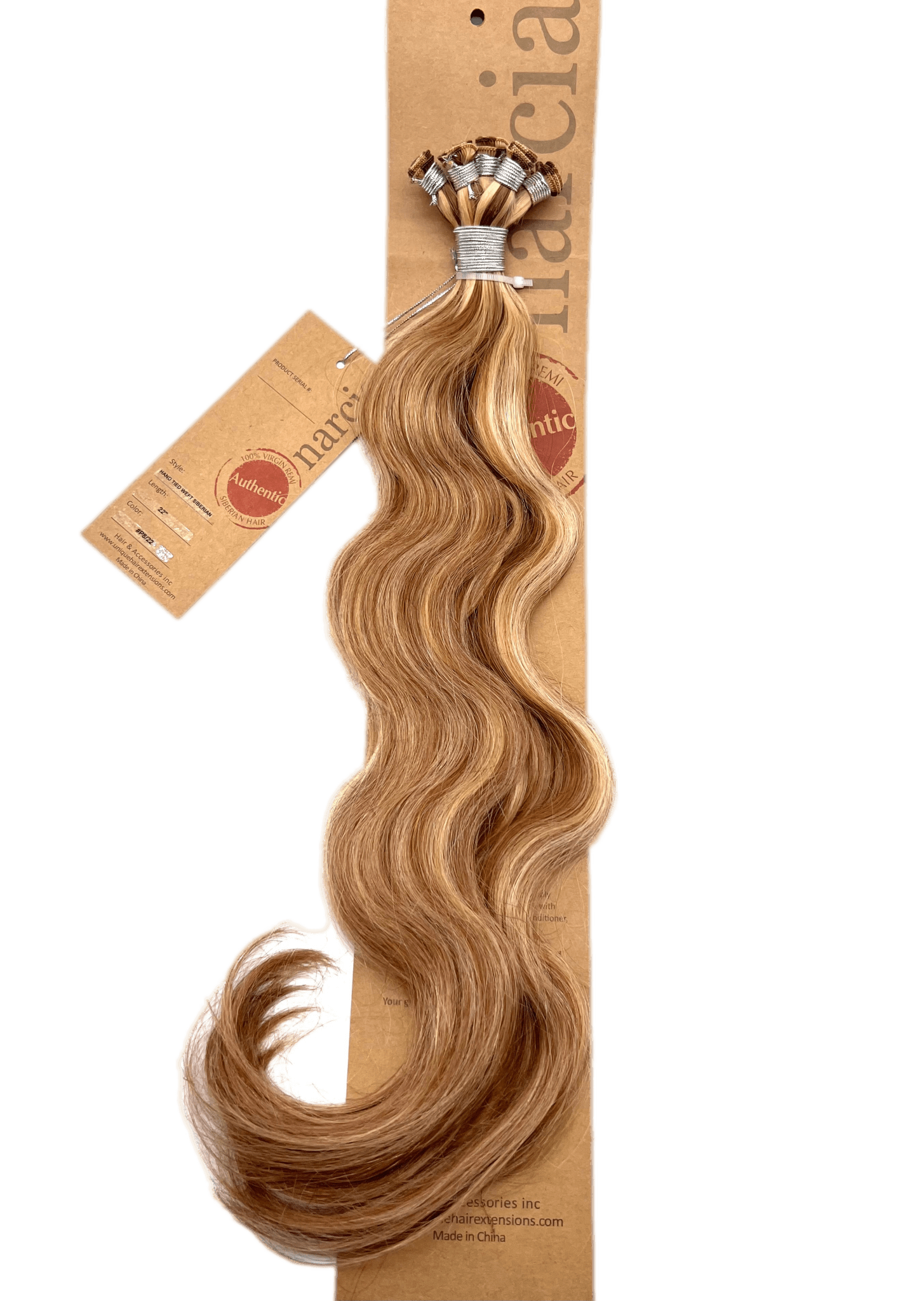 22" Siberian Remy Hand Tied Weft Hair Extensions (100g)