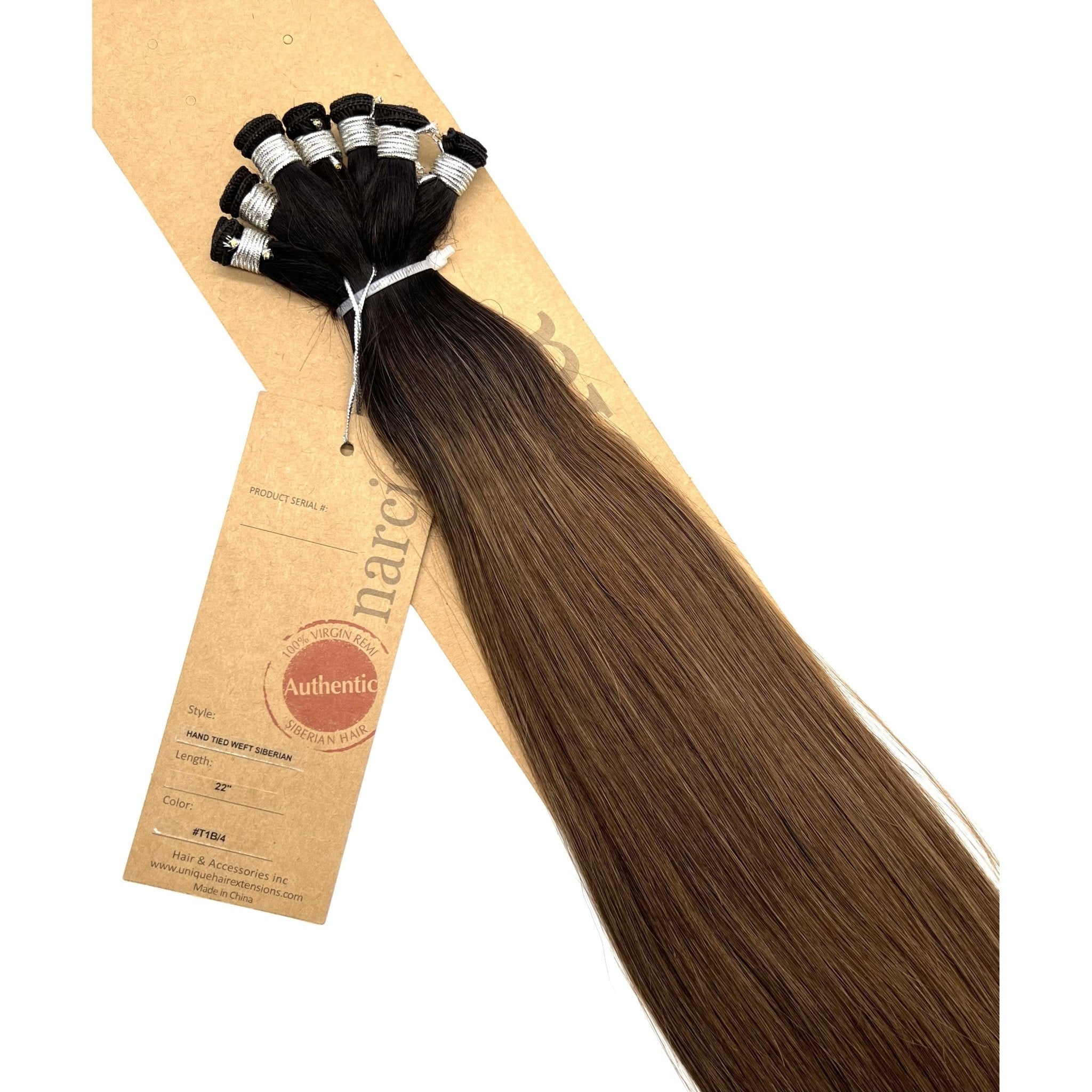 22" Siberian Remy Hand Tied Weft Hair Extensions (100g)