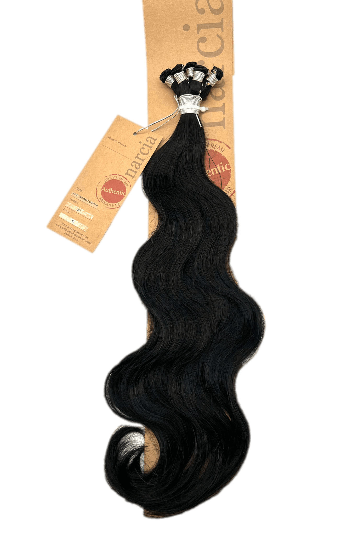 22" Siberian Remy Hand Tied Weft Hair Extensions (100g)