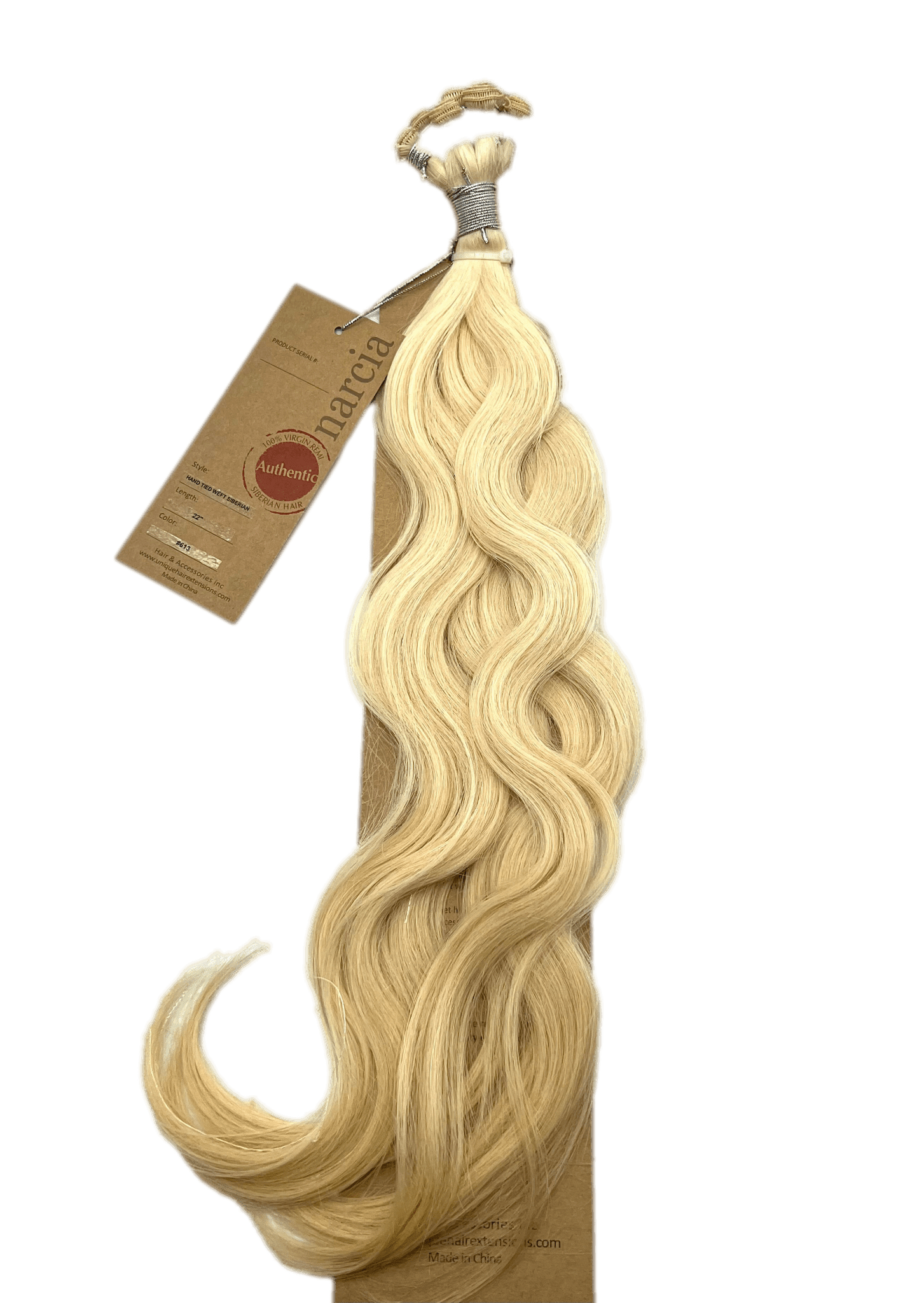 22" Siberian Remy Hand Tied Weft Hair Extensions (100g)