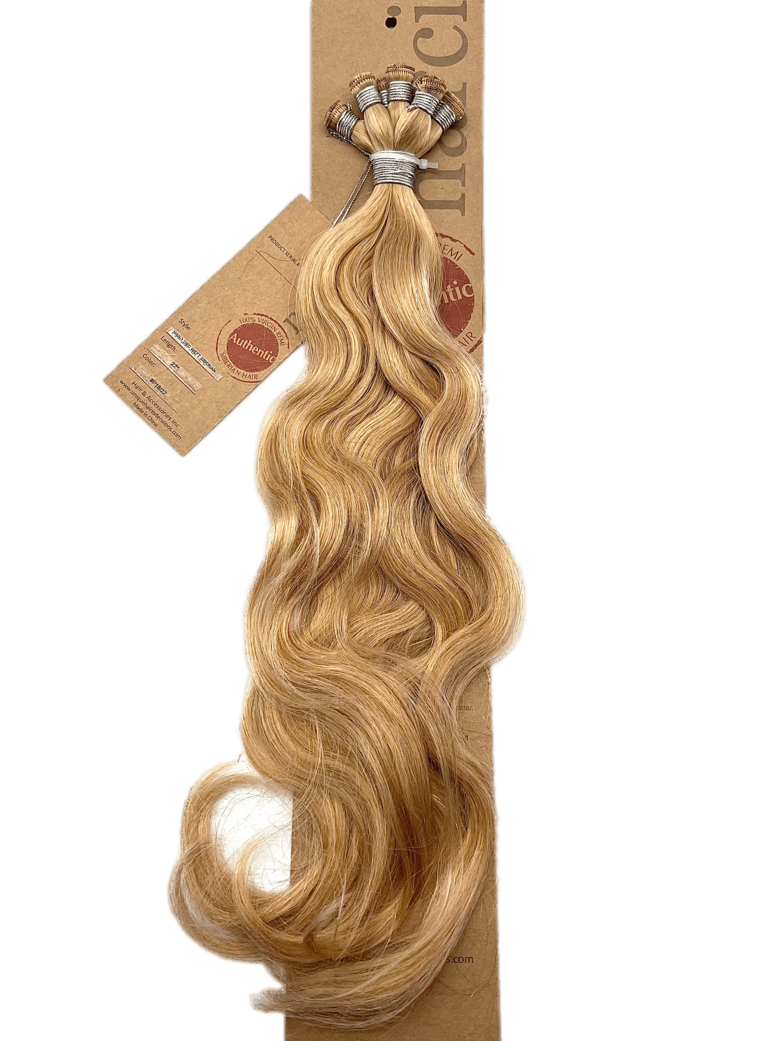 22" Siberian Remy Hand Tied Weft Hair Extensions (100g)