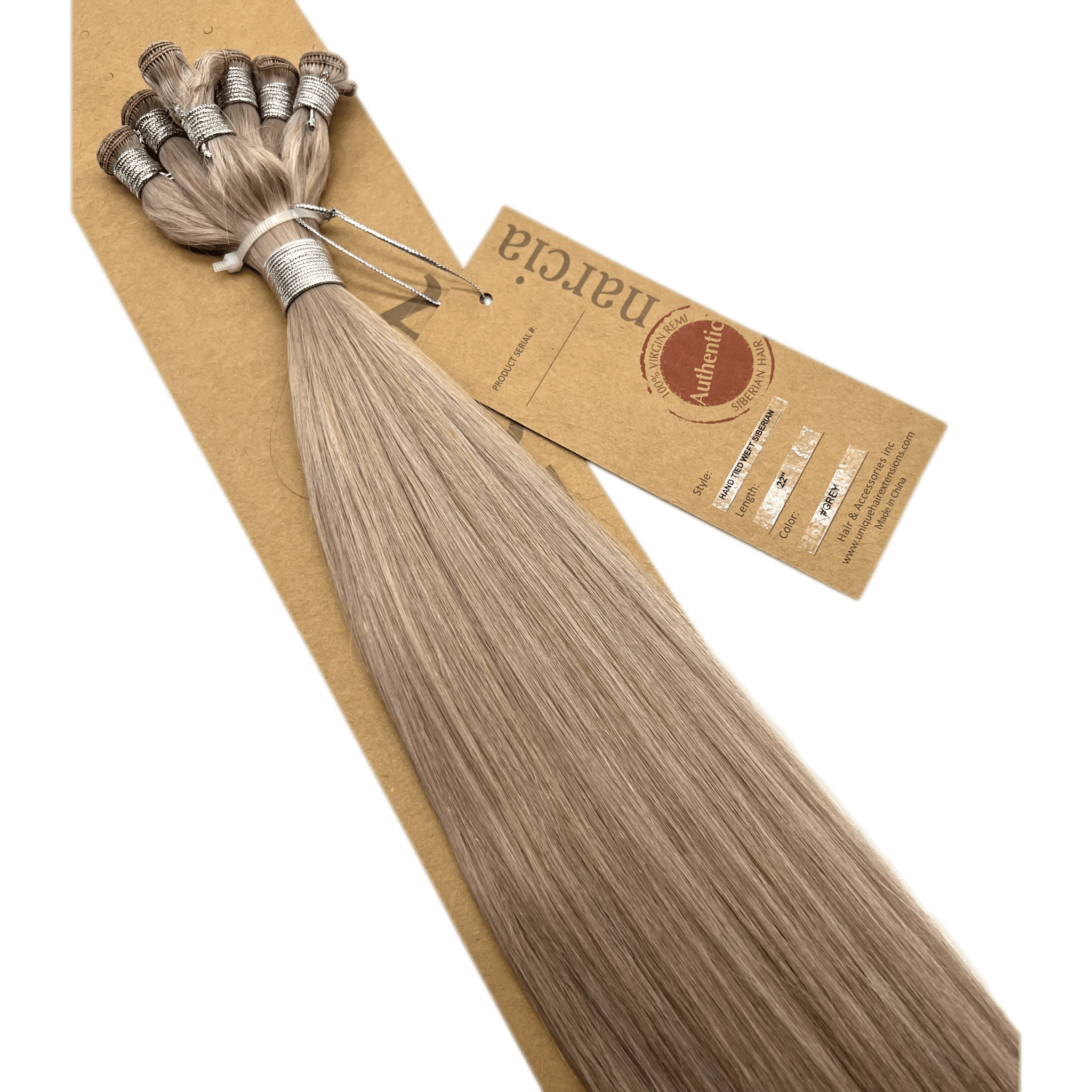 22" Siberian Remy Hand Tied Weft Hair Extensions (100g)