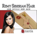 Set of 24-inch Narcia Remy Siberian I-Tip human hair extensions