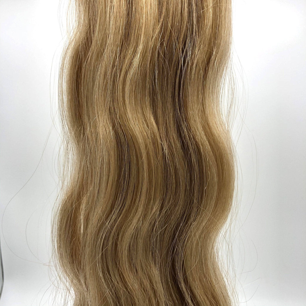 24-Inch Remy Siberian Hair Micro Ring Extensions in Blonde