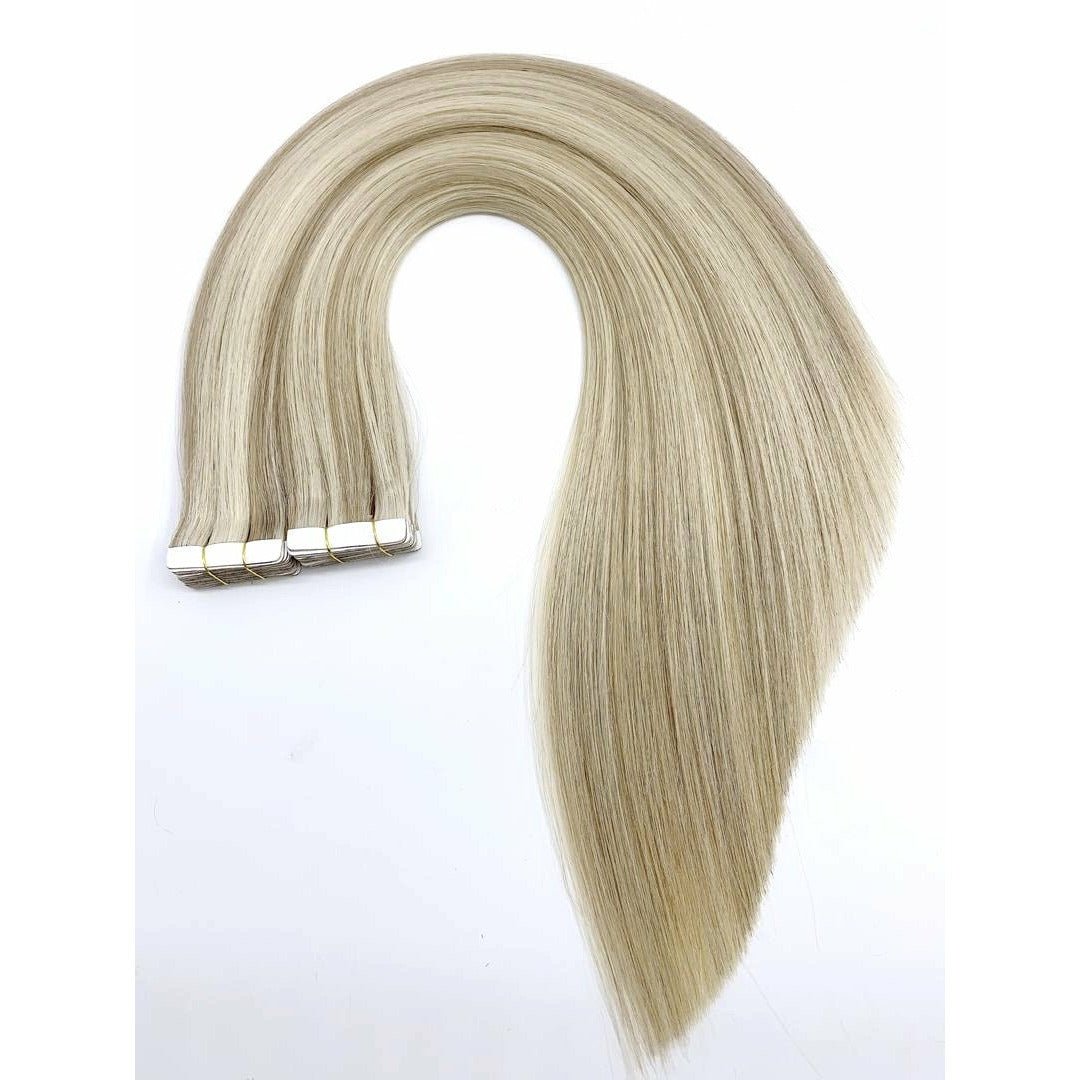 18" Siberian Remy Tape-In Hair Extensions - 40 Piece Set
