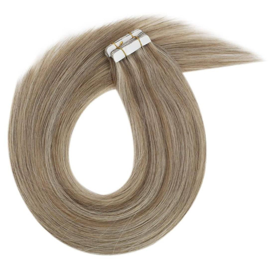 24" Siberian Remy Tape-In Hair Extensions - Multi-Tonal P4/27