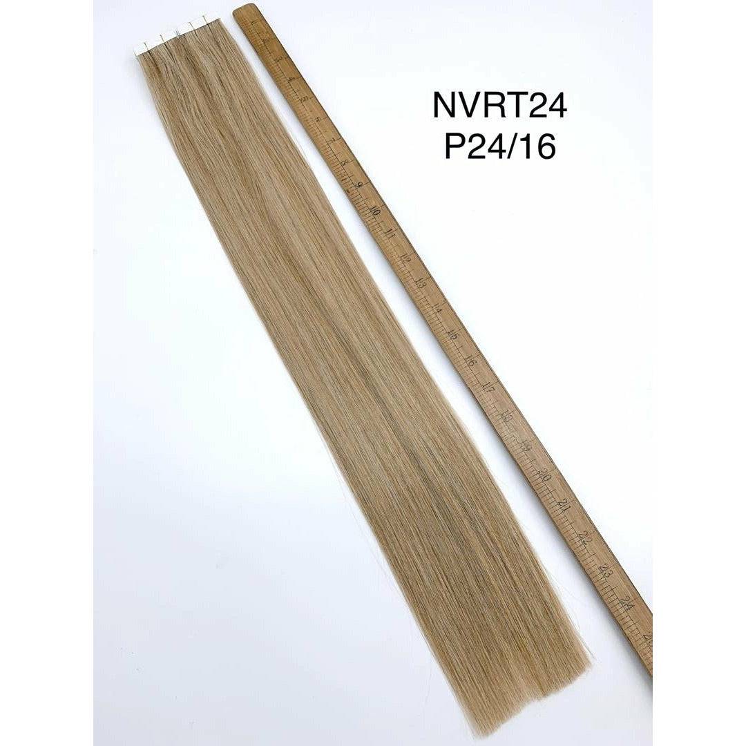 24" Siberian Remy Tape-In Hair Extensions - Multi-Tonal P4/27