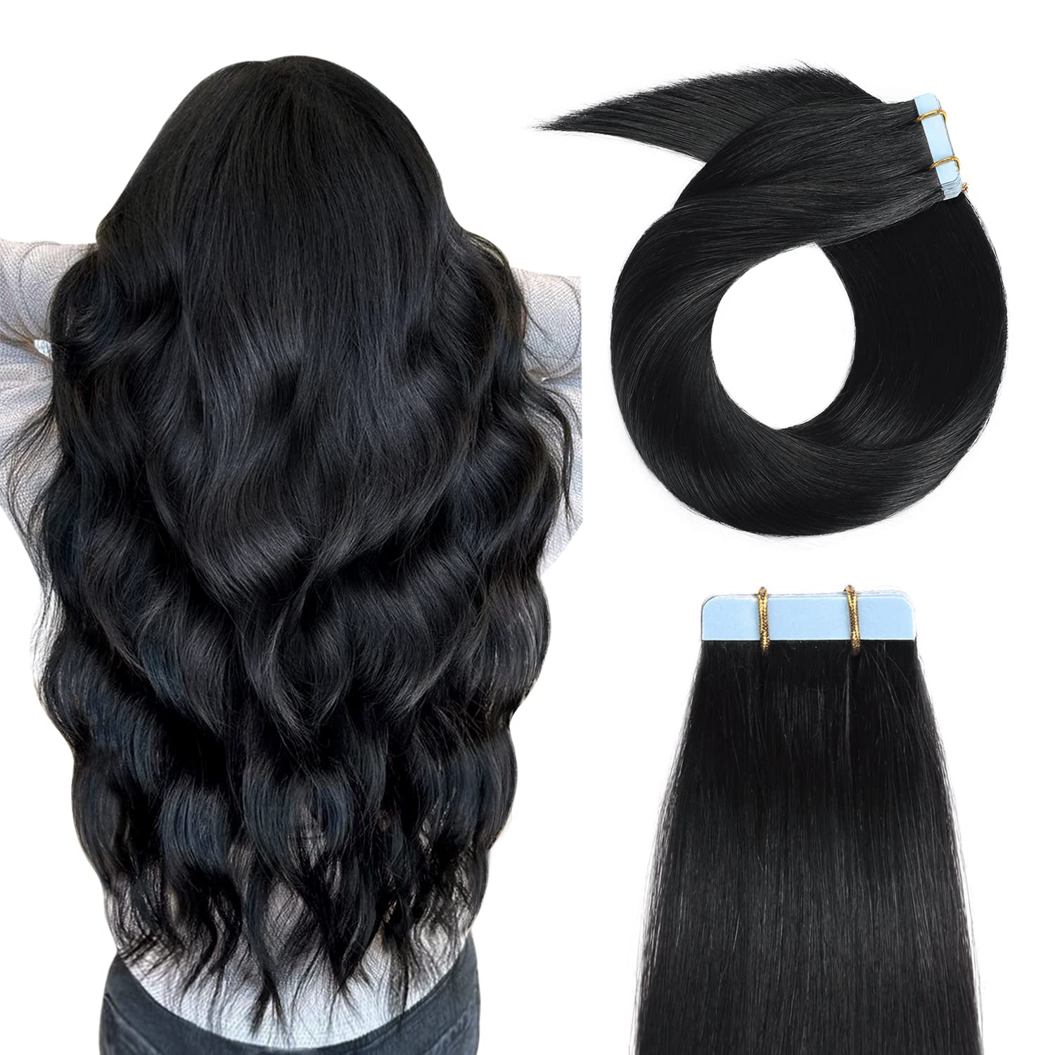 24" Siberian Remy Tape-In Hair Extensions - Multi-Tonal P4/27