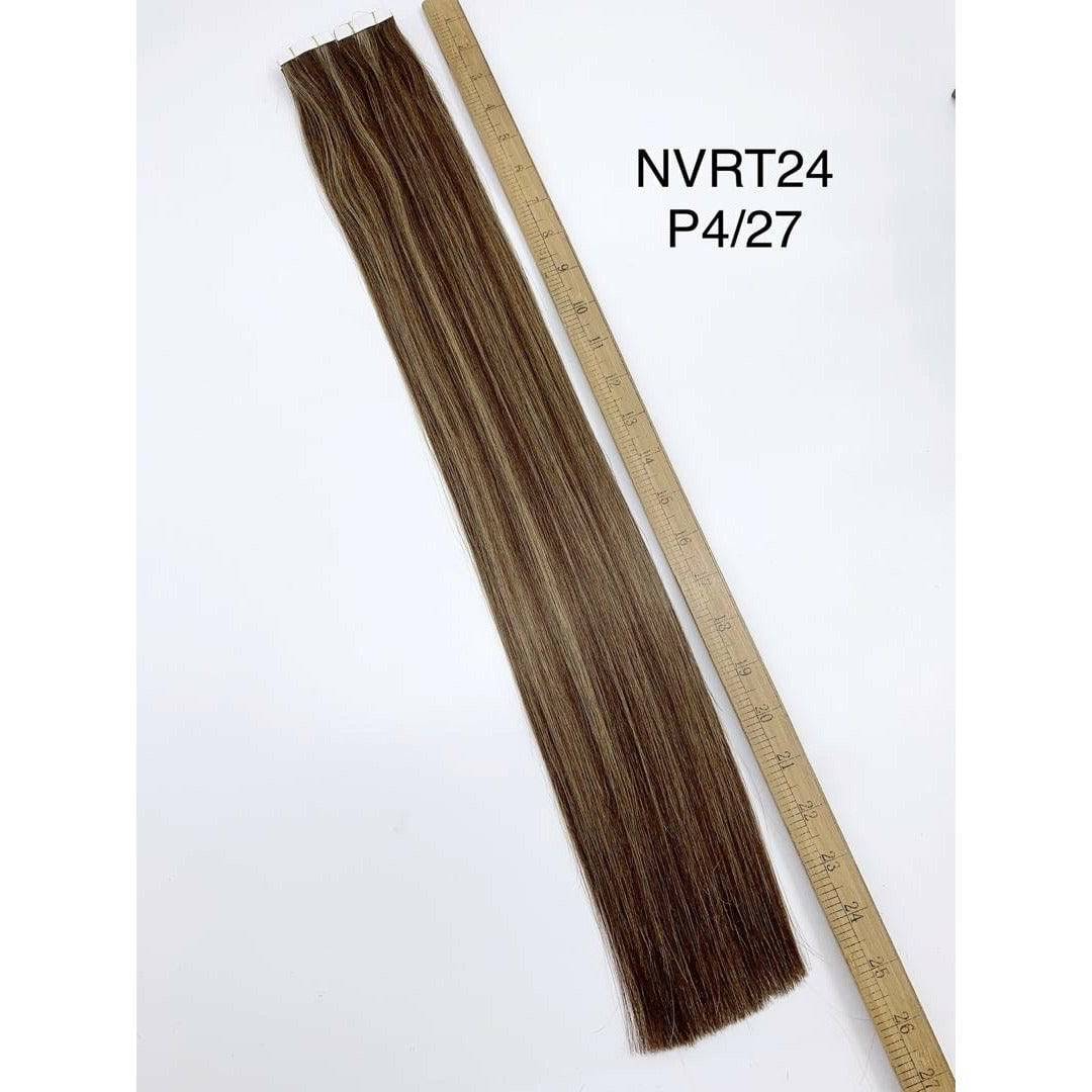 24" Siberian Remy Tape-In Hair Extensions - Multi-Tonal P4/27