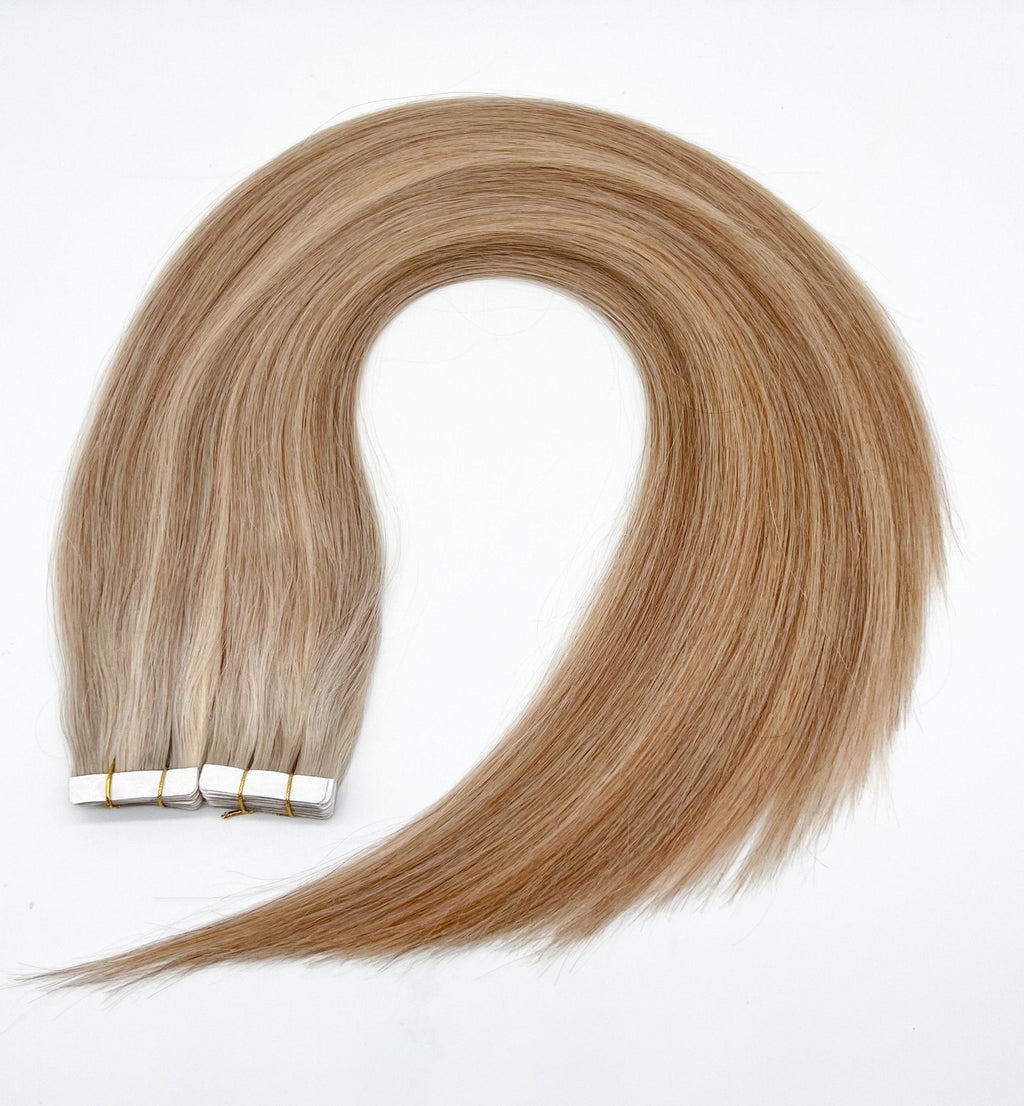 24" Siberian Remy Tape-In Hair Extensions - Multi-Tonal P4/27